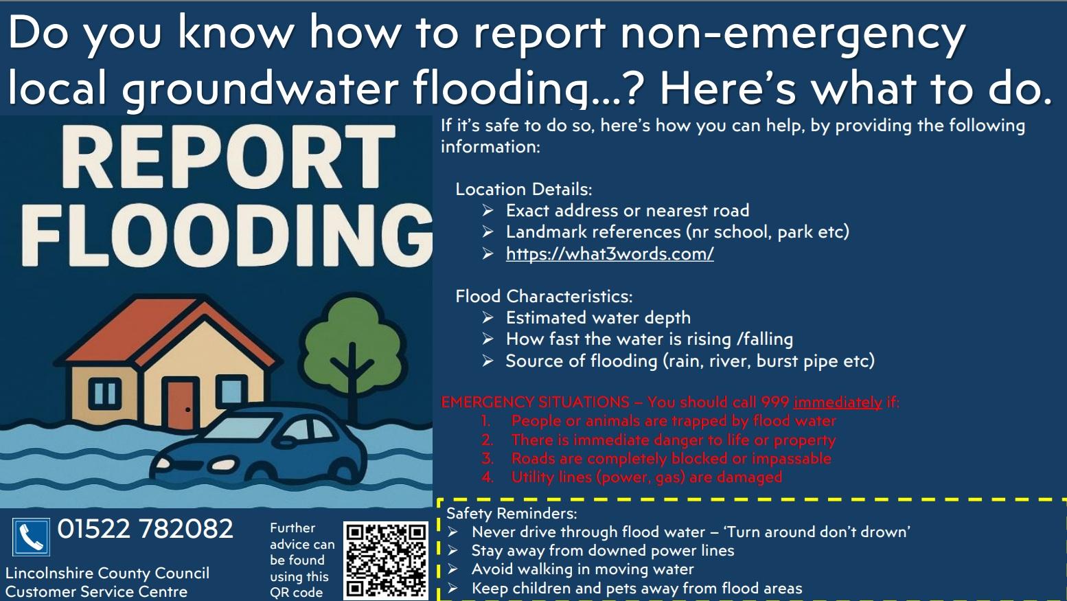 Report flooding